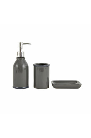 Karaca Home Plain 3 Parça Banyo Seti 