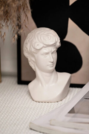 Karaca Home Senator Dekoratif Biblo Beyaz