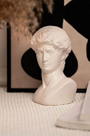 Karaca Home Senator Dekoratif Biblo Beyaz