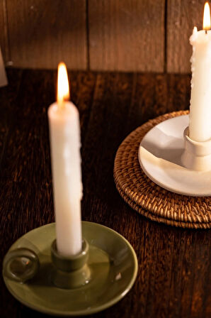 Karaca Home Fay Dekoratif Mumluk Yeşil