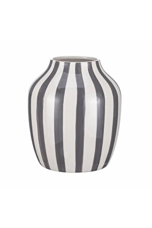 Karaca Home Bevel Dekoratif Vazo Gri