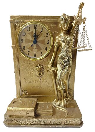 Biev Saatli Adalet Biblo 25 cm