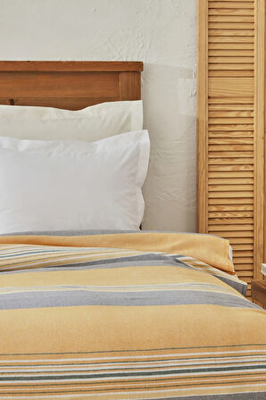 Karaca Home Salerno Çift Kişilik Peştamal Pike Sarı