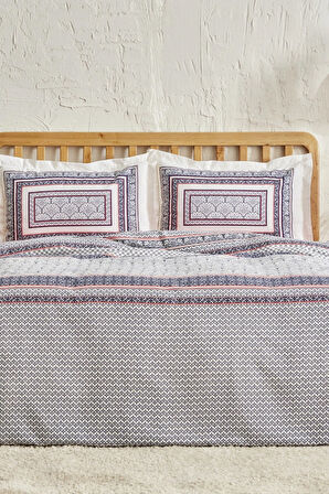 Karaca Home Navy Pamuk Çift Kişilik Pike Takımı İndigo