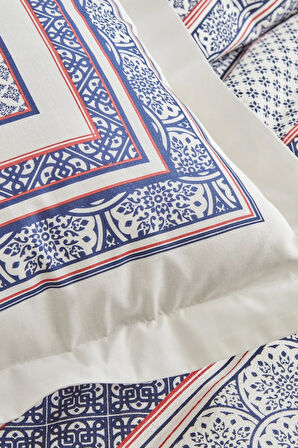 Karaca Home Navy Pamuk Çift Kişilik Pike Takımı İndigo