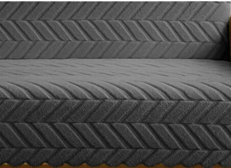 1 Adet Royam Peluş Pamuklu Sünger Tabanlı Kaymaz Koltuk Çekyat Örtüsü 160 x 210