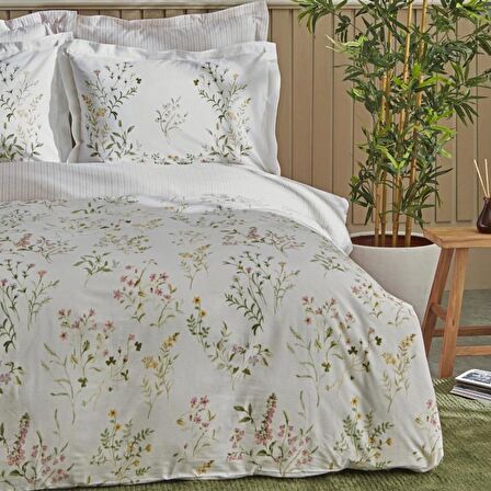 Karaca Home Sera Yeşil %100 Pamuk Tek Kişilik Nevresim Takımı