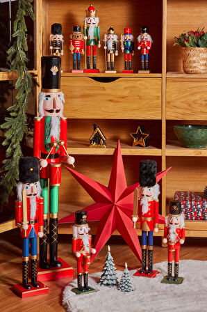 Karaca Home New Year Yılbaşı Nutcracker With Sword 66 Cm
