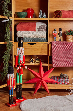 Karaca Home New Year Yılbaşı Nutcracker With Sword 66 Cm