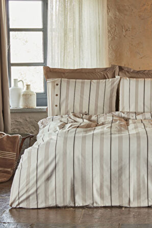 Narle Çift Kişilik Winter Set Bej