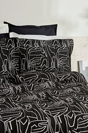 Karaca Home Natalie Çift Kişilik Yatak Örtüsü Siyah