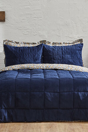 Karaca Home Celina Lacivert Çift Kişilik Daily Comfort Set/Uyku Seti