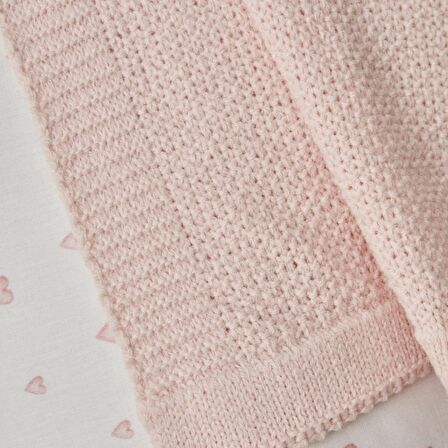 Karaca Home Little Honey Triko Battaniye Pembe