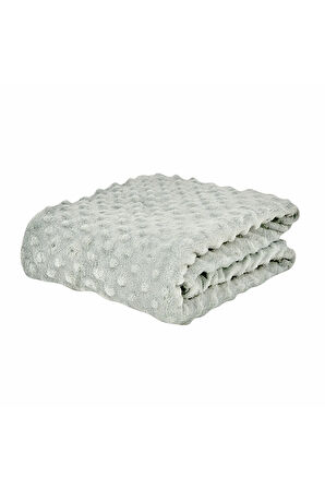 Karaca Home Bebek Lily Mavi Tomurcuk Battaniye 90x110 Cm