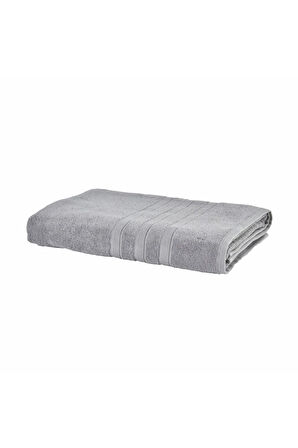 Karaca Home Comfort Touch Düz %100 Pamuk Havlu Gri 85x150 Cm
