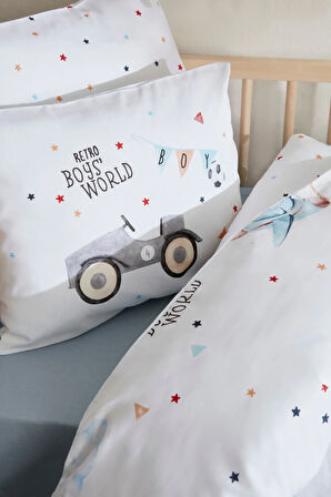 Karaca Home Bebek Retro Car Nevresim Takımı