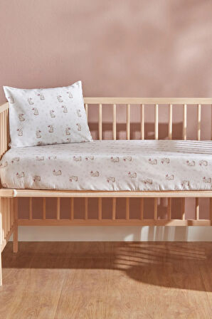 Karaca Home Bebek Rabbit Yastık Çarşaf Set