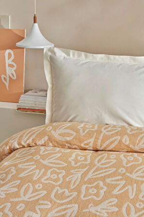 Karaca Home Bouquet Çift Kişilik Müslin Pike Sarı