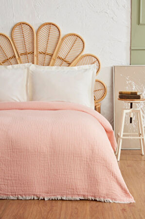 Karaca Home Perles Çift Kişilik Müslin Pike Yavruağzı