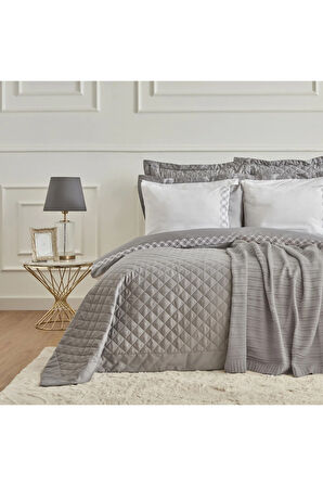 Karaca Home Bride Coll Nicole 10 Parça Çeyiz Seti Gri