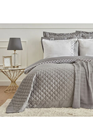 Karaca Home Bride Coll Nicole 10 Parça Çeyiz Seti Gri