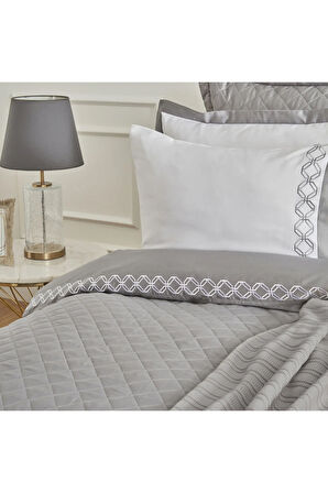 Karaca Home Bride Coll Nicole 10 Parça Çeyiz Seti Gri