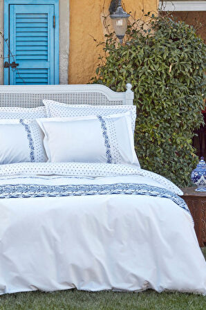 Alena Çift Kişilik Summer Set Mavi