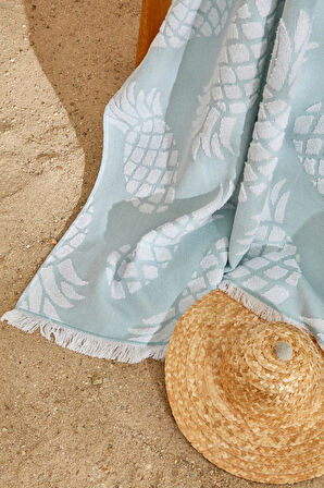 Karaca Home Pineapple Plaj Havlusu Mint