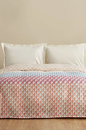 Karaca Home Dace %100 Pamuk Çift Kişilik Tek Pike Multicolor PP