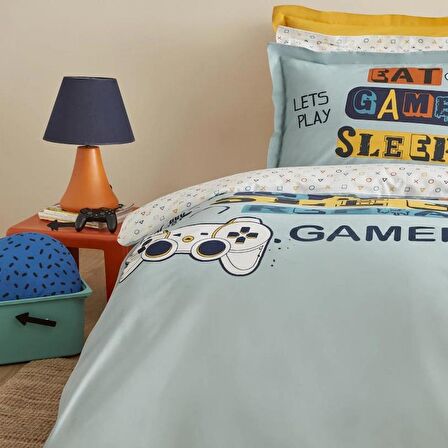 Karaca Home Young Enjoy Play %100 Pamuk Tek Kişilik Rnf Nevresim Takımı