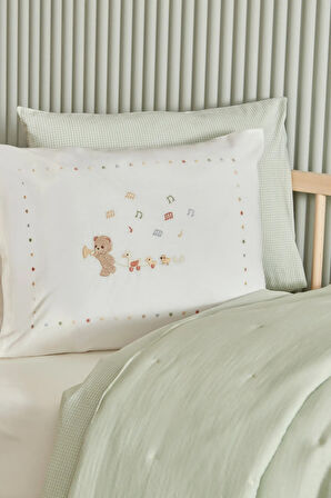 Karaca Home Bebek Eloise Müslin Comfort Set/Uyku Seti Mint