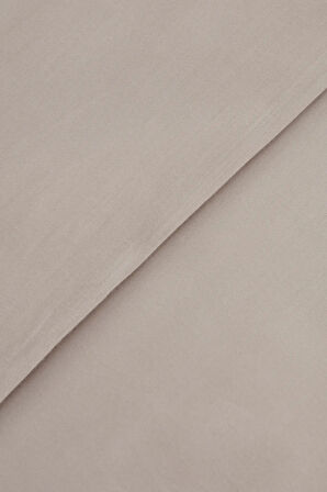 Karaca Home White Collection Felves %100 Pamuk King Size Nevresim Takımı Açık Gri