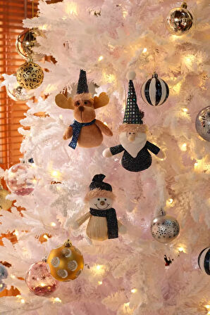 Karaca Home New Year Yılbaşı Cute Reindeer Ağaç Süsü