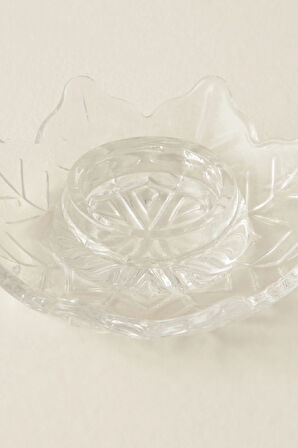 Karaca Home New Year Yılbaşı Snowflake Mumluk