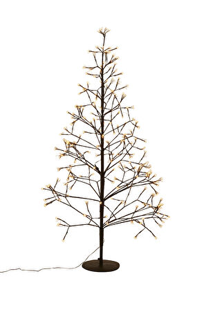 Karaca Home New Year Yılbaşı Shimmer Dekoratif Ledli Yılbaşı Ağacı Siyah 180 cm