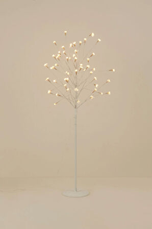 Karaca Home New Year Glint Dekoratif Ledli Yılbaşı Çam Ağacaı Beyaz 180 cm