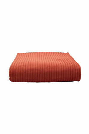Karaca Home Joena Tek Kişilik Battaniye Terracotta
