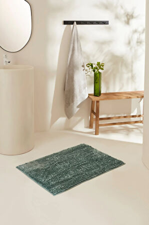 Karaca Home Jules Makarna Banyo Paspası Adaçayı 60x90 cm 