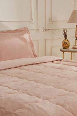 Karaca Home Flufy Çift Kişilik Soft Dream Comfort Set/Uyku Seti Pudra