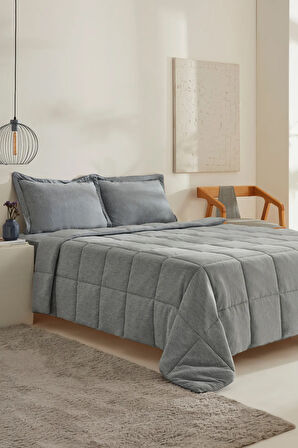 Karaca Home Benji Çift Kişilik Modal Comfort Set İndigo