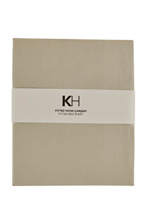  Karaca Home Basic %100 Pamuk Tek Kişilik Lastikli Çarşaf Adaçayı