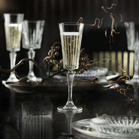 RCR 6'lı Timeless Flüt Kadeh 210 ml