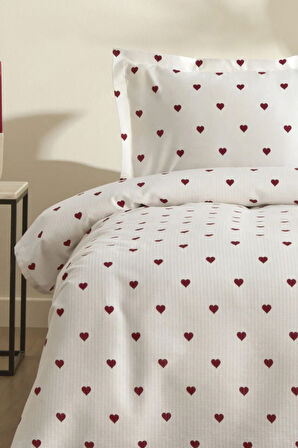 Karaca Home Amour Tek Kişilik Pike Takımı Kırmızı
