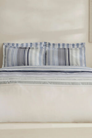 Karaca Home Nolan %100 Pamuk Çift Kişilik Nevresim Takımı Multicolor 
