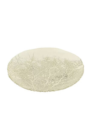 Karaca Home Autumn Dekoratif Tabak Gümüş