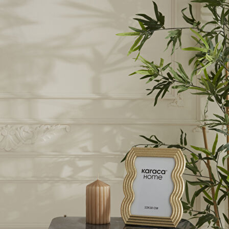 Karaca Home Vendi Fotoğraf Çerçevesi Gold 17,5x22,8 Cm