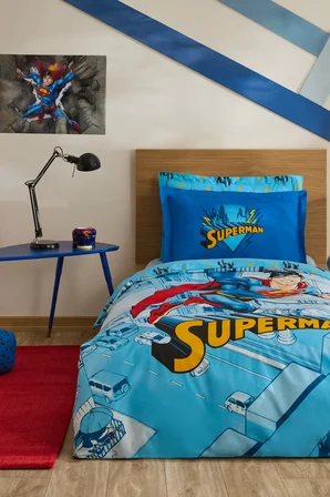 Karaca Home Superman Stronger Tek Kişilik Nevresim Takımı