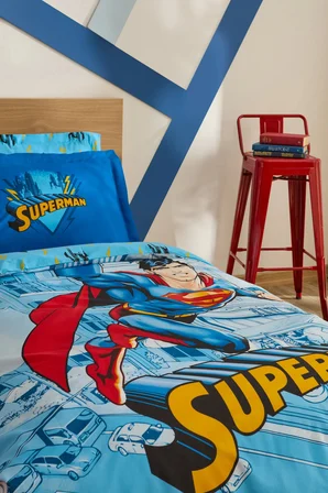 Karaca Home Superman Stronger Tek Kişilik Nevresim Takımı