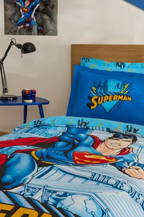 Karaca Home Superman Stronger Tek Kişilik Nevresim Takımı