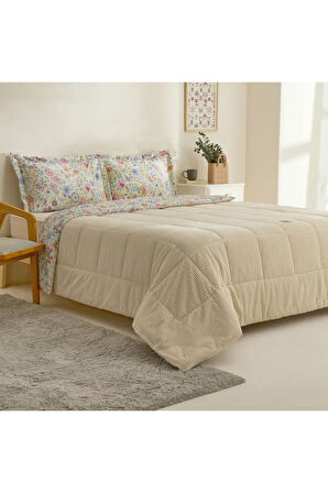 Karaca Home Ortiz Çift Kişilik Comfort Set Bej